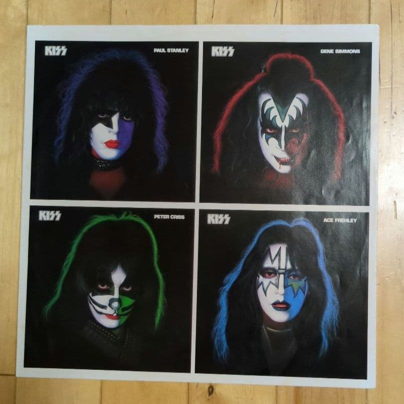 キッス／ポール • スタンレー ソロ • アルバム【ポスター】付きレコード