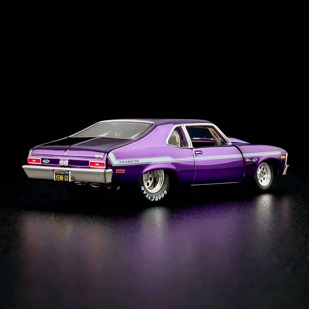 ホットウィール【RLC】1972 Chevy Nova SS シボレー ノヴァ