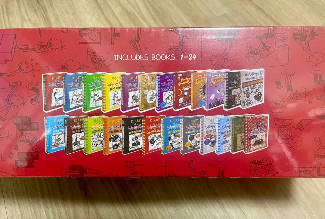 新品Diary Of A Wimpy Kid 25冊 最新版　洋書　英語絵本