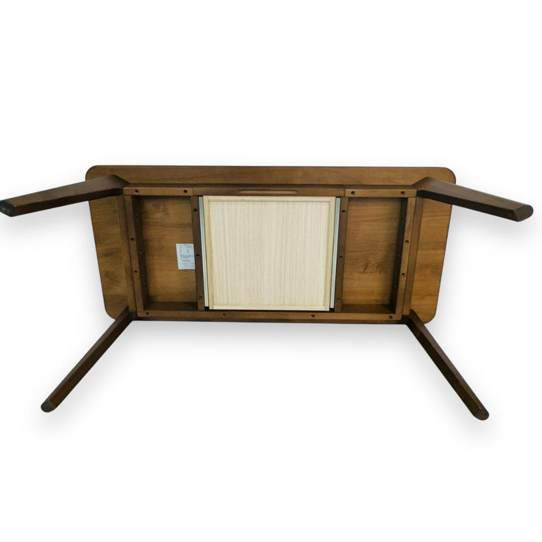 美品 家具の大丸 ローストⅡ センターテーブル ブラウン