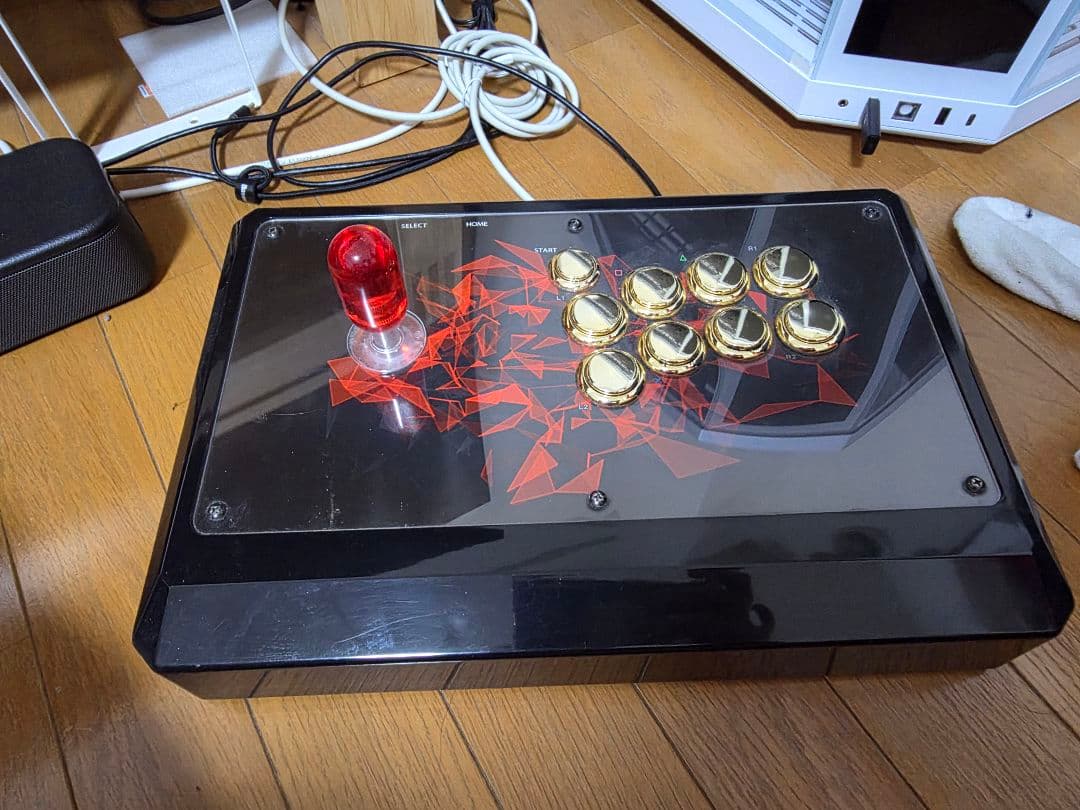 PC/PS3向メイクスティックプロ Kneeレバー交換済み