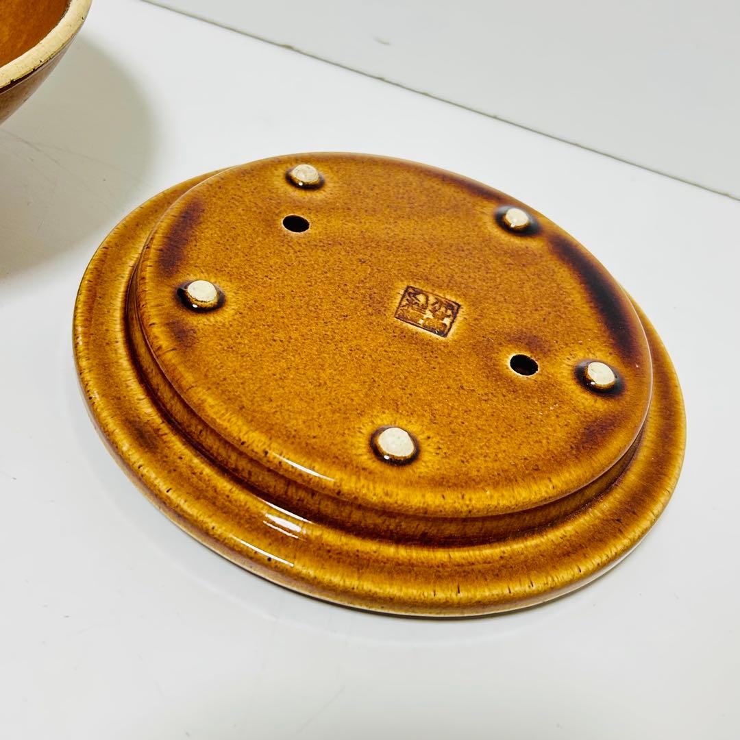 【美品】長谷園 かまどさん 3合炊き 土鍋 CT-01 炊飯 伊賀焼 飴色