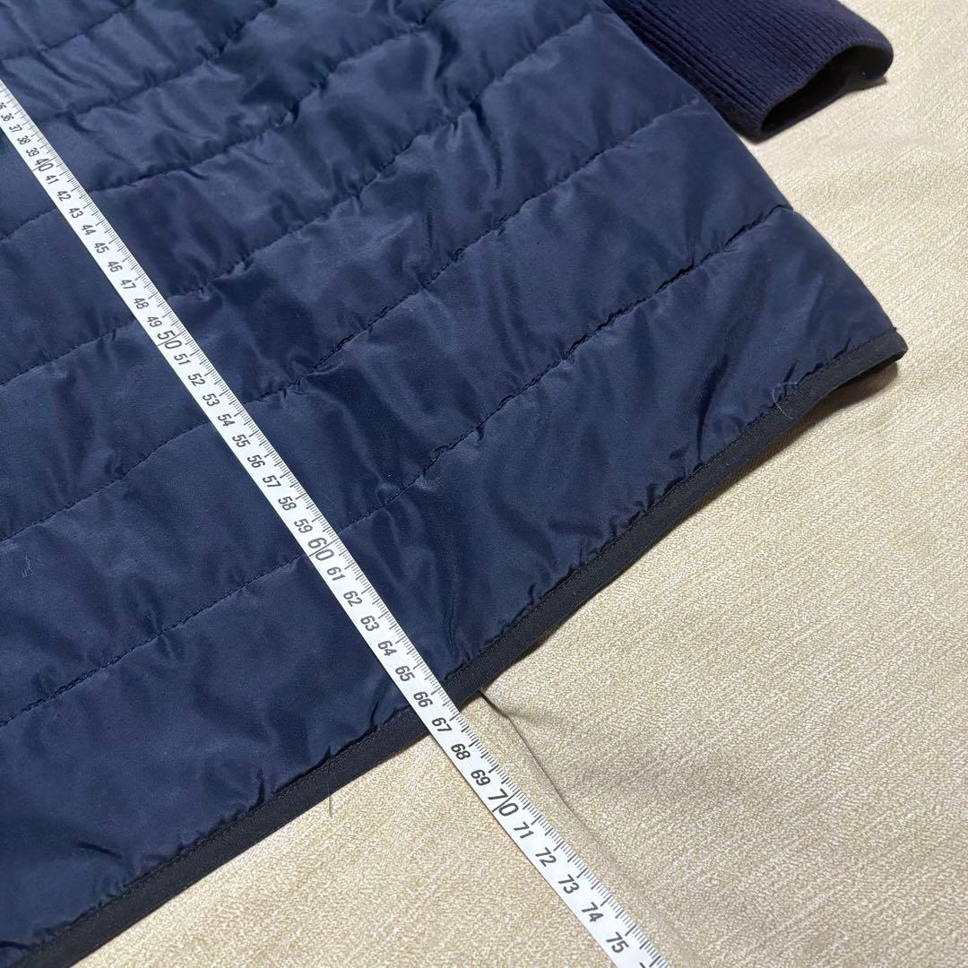 パーリーゲイツ ハイブリッドニットブルゾン プリマロフト 紺 Ｍ相当