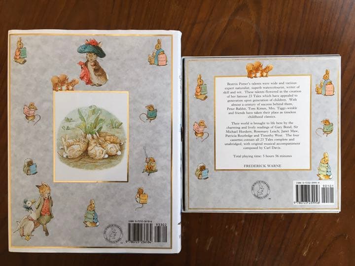 ピーターラビット 全編本 洋書 カセットのセット