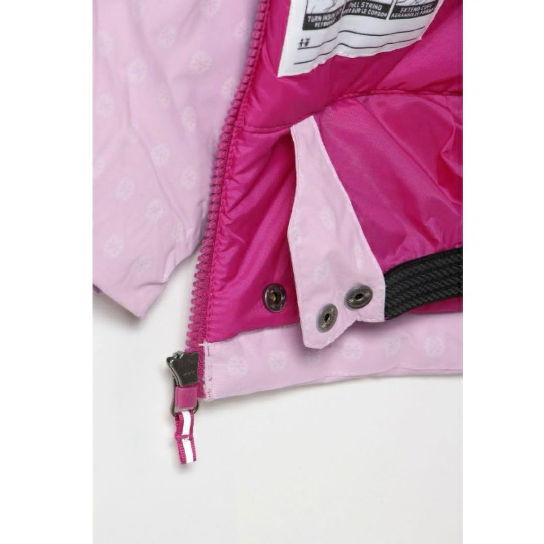 子ども用 スノーウエア 防水ジャケットとオーバーオールセット