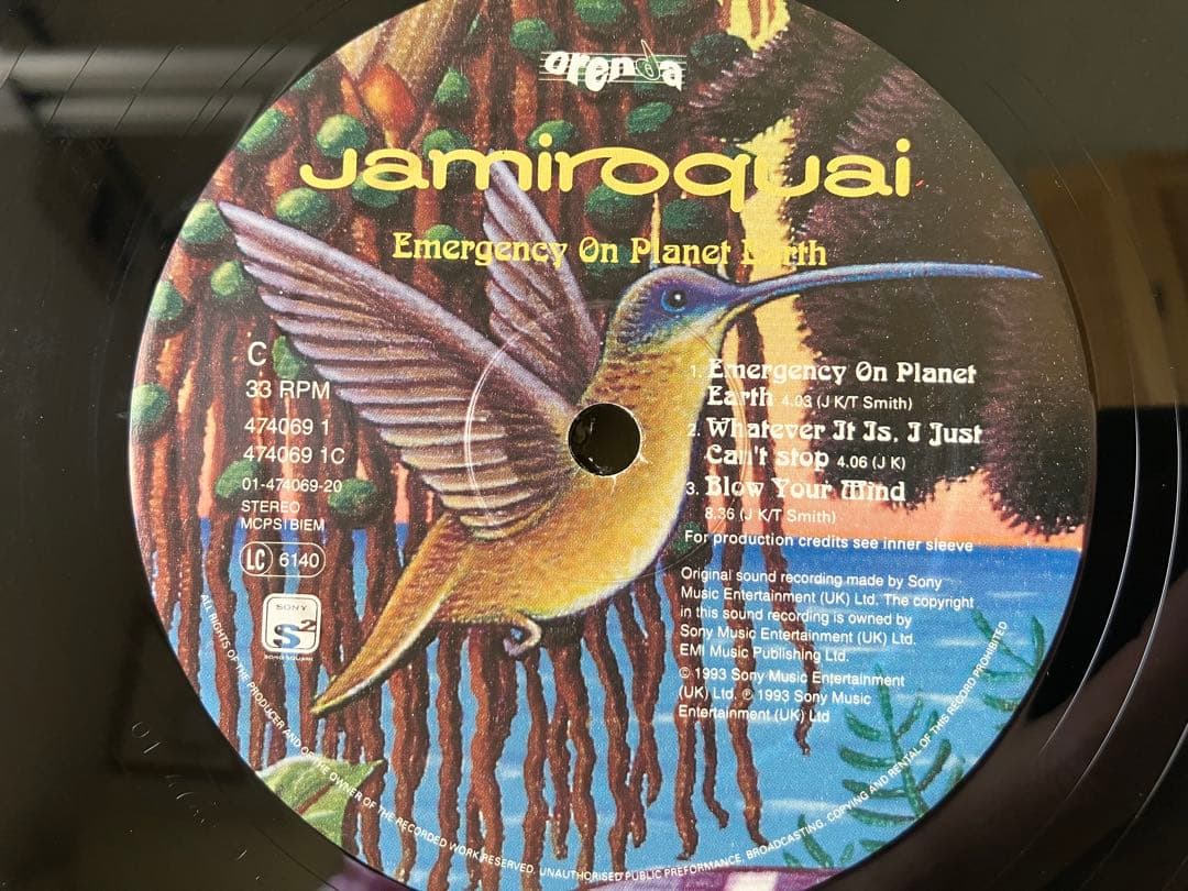【2LP】Jamiroquai - EmergencyOnPlanetEarth