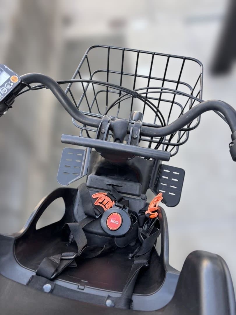 Gyutto 3人乗り　後付けシート　電動アシスト自転車 チャイルドシート付き