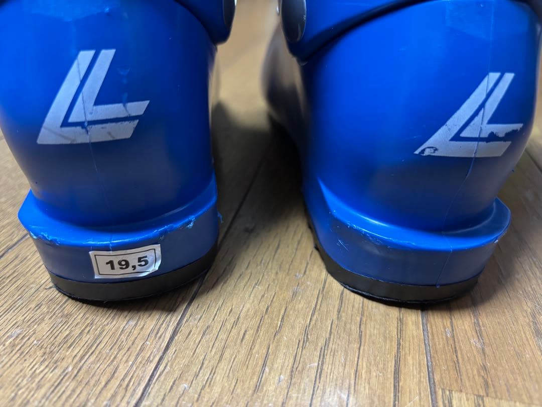 19.5cm LANGE スキー ブーツ 青　RSJ60 ラング 240mm