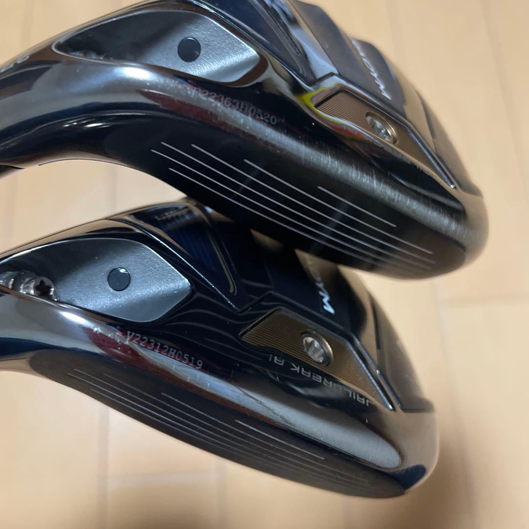 キャロウェイ　パラダイム　ユーティリティ　5U、6Uセット　純正カスタムシャフト