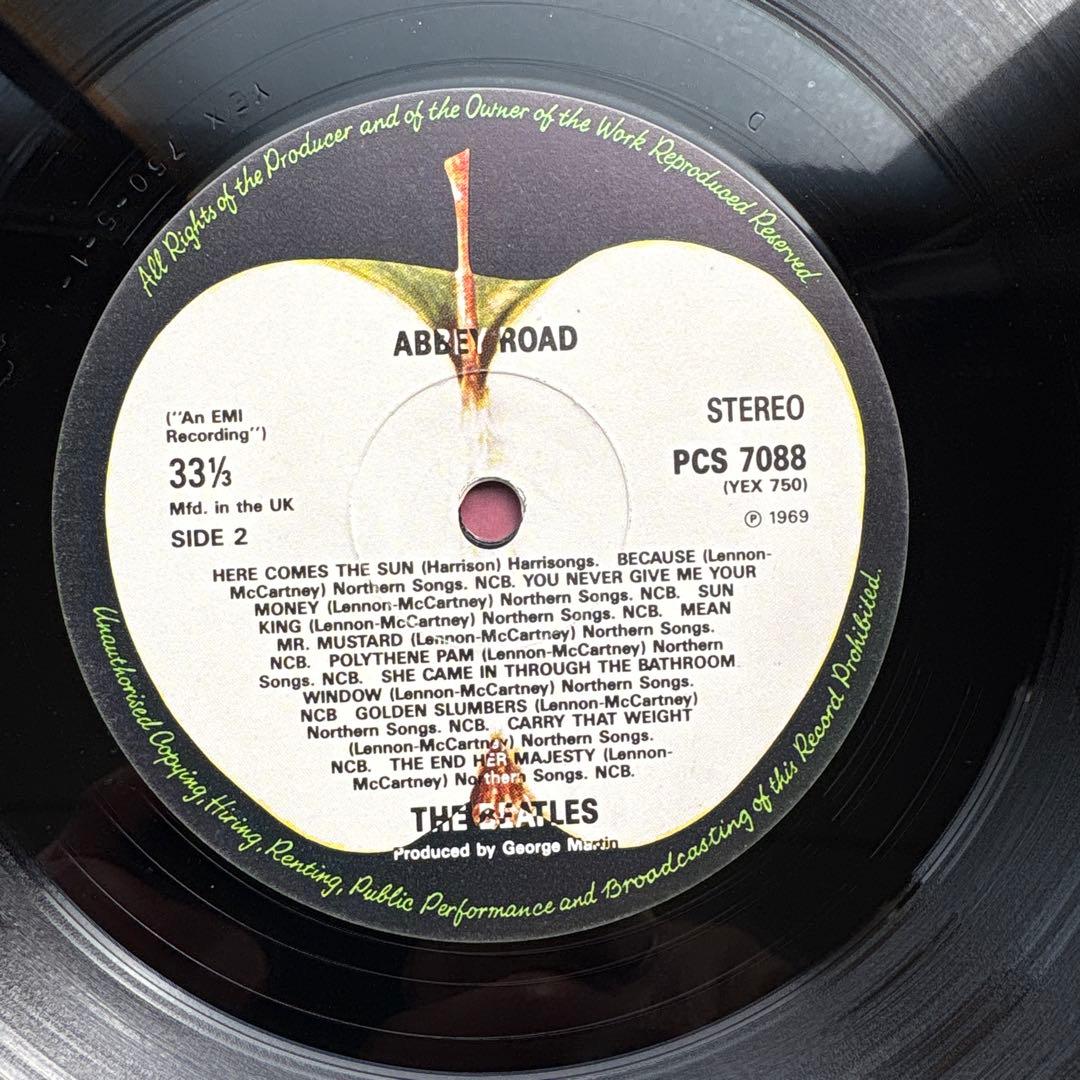 【UK盤❗️美盤LP❗️】ビートルズ「アビイ・ロード」（再生確認OK！音質極上）