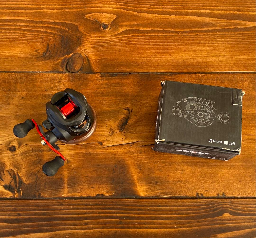 新品未使用　バス釣りセット　6ft ベイトリール　ランディングネット　軽量