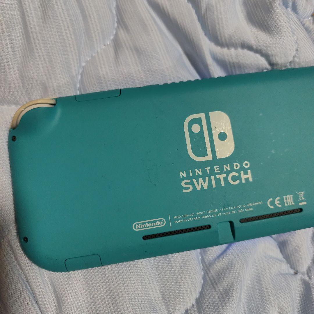 スイッチライト 本体 ターコイズ ブルースクリーン