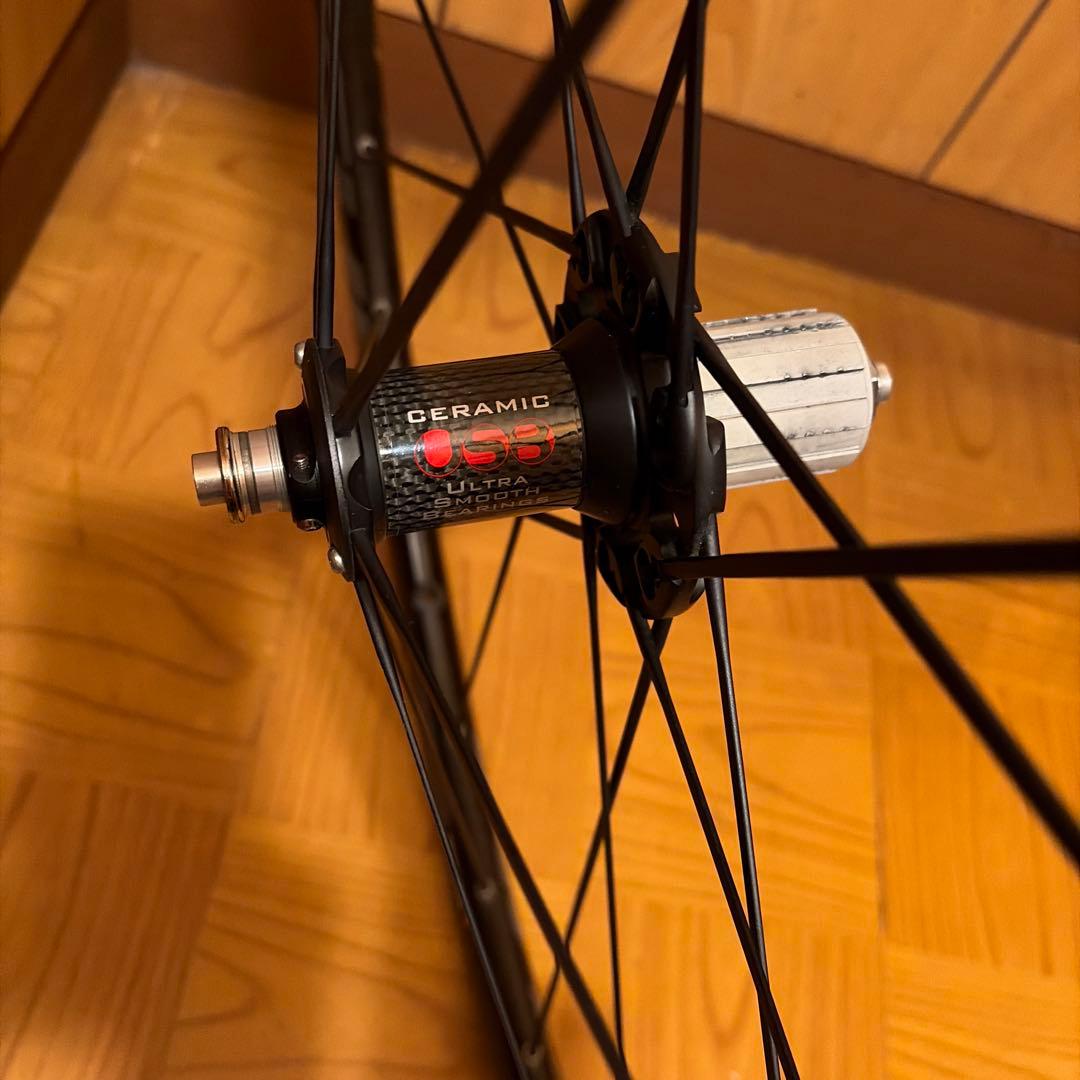 RACING ZERO 700C カーボンホイール　リムブレーキ
