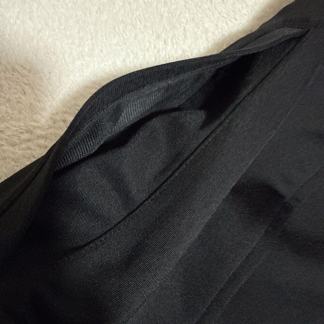 新品adidasメンズパンツロゴ　ジャージ上下セット黒Lサイズ長袖スポーツウェア