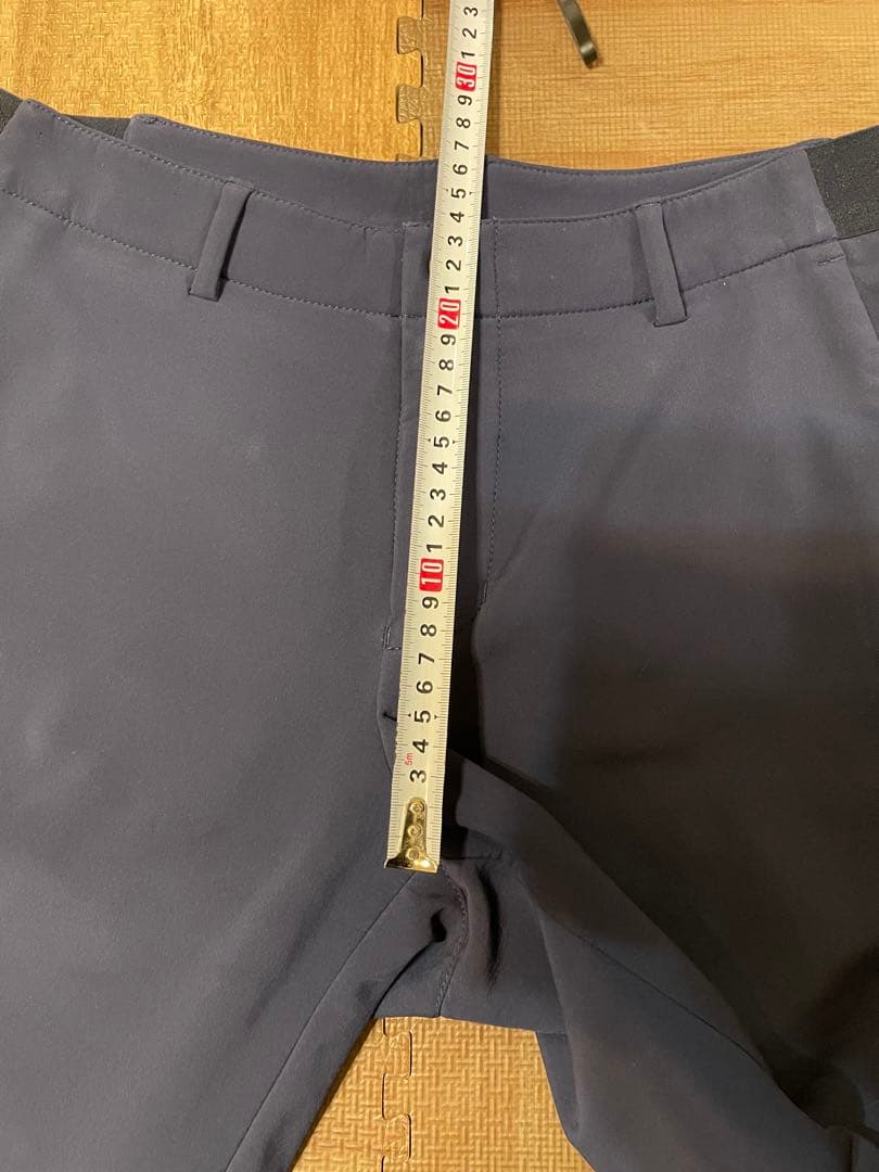 RLX ゴルフ 裏起毛ストレッチゴルフパンツ 30 ネイビー 春秋冬用