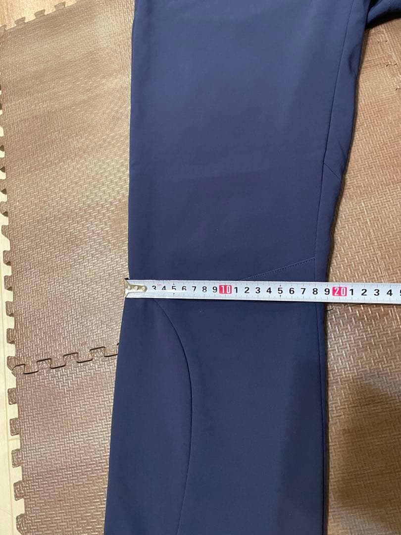 RLX ゴルフ 裏起毛ストレッチゴルフパンツ 30 ネイビー 春秋冬用