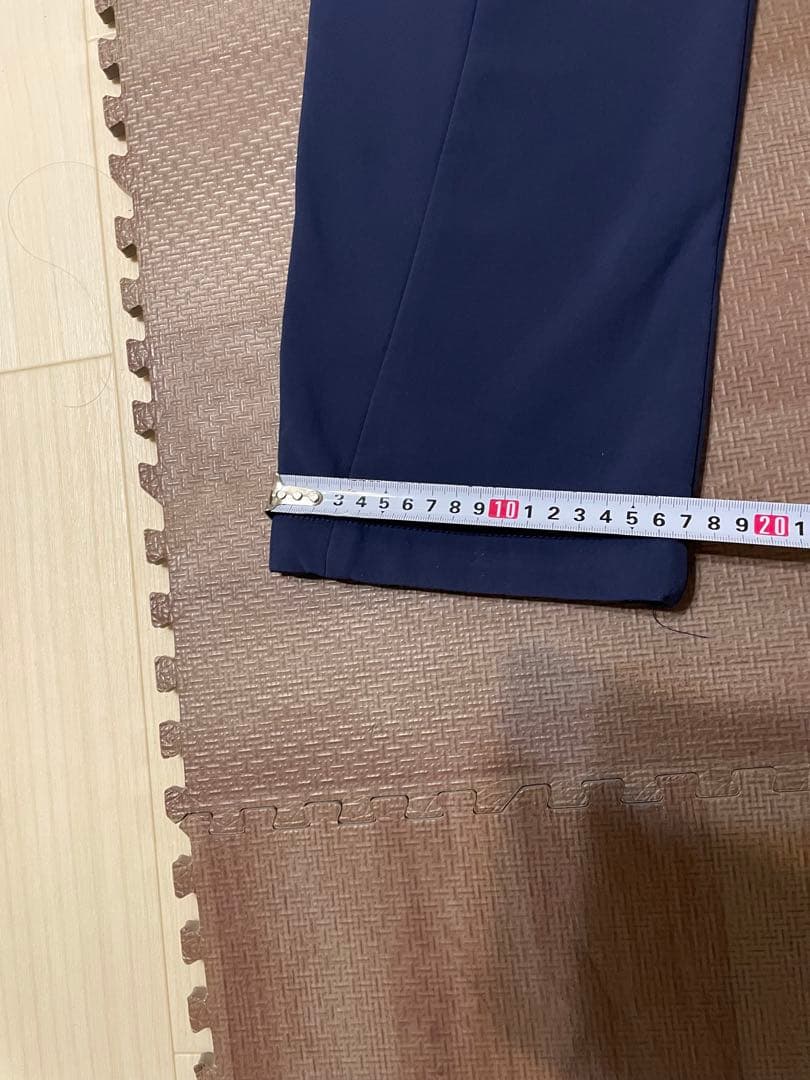 RLX ゴルフ 裏起毛ストレッチゴルフパンツ 30 ネイビー 春秋冬用