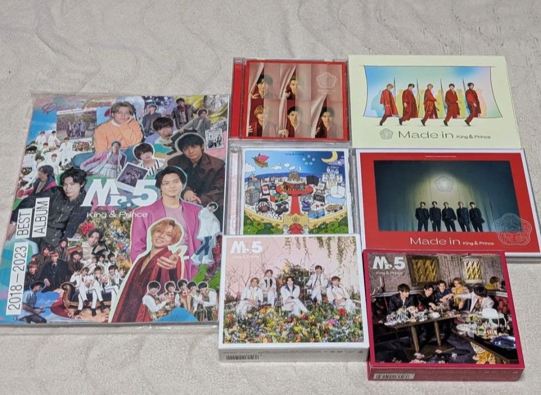 最終セール★King&prince★CD★DVD★シングル&アルバム★まとめ