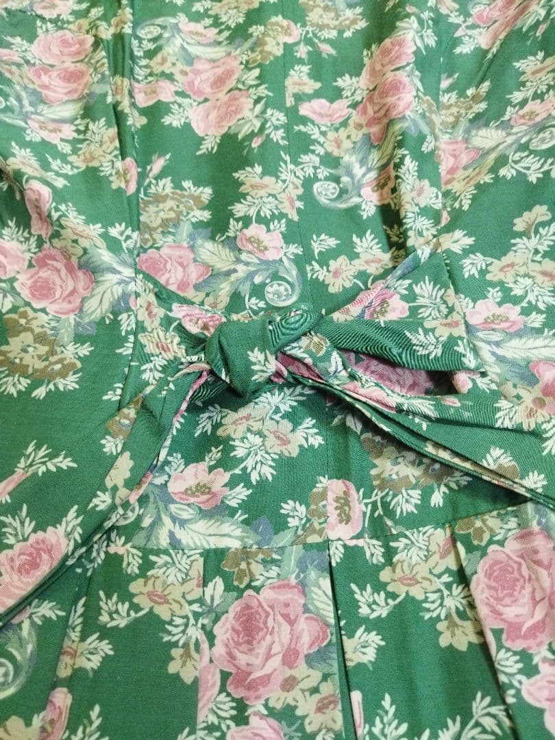 美品♪ローラアシュレイ フラワー ヴィンテージ ワンピース