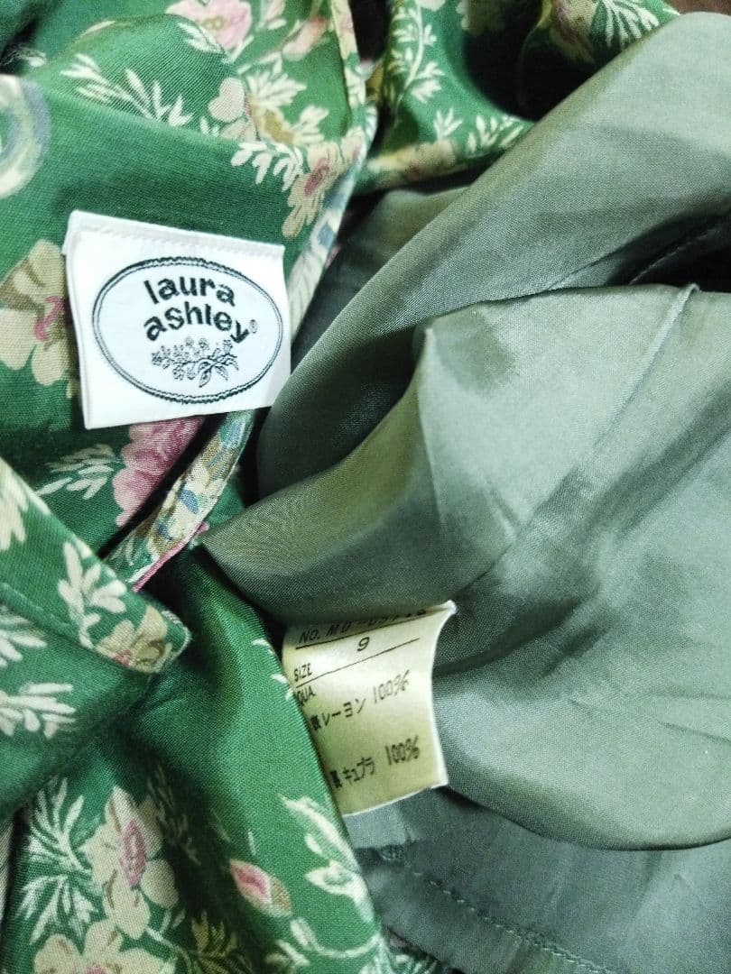 美品♪ローラアシュレイ フラワー ヴィンテージ ワンピース