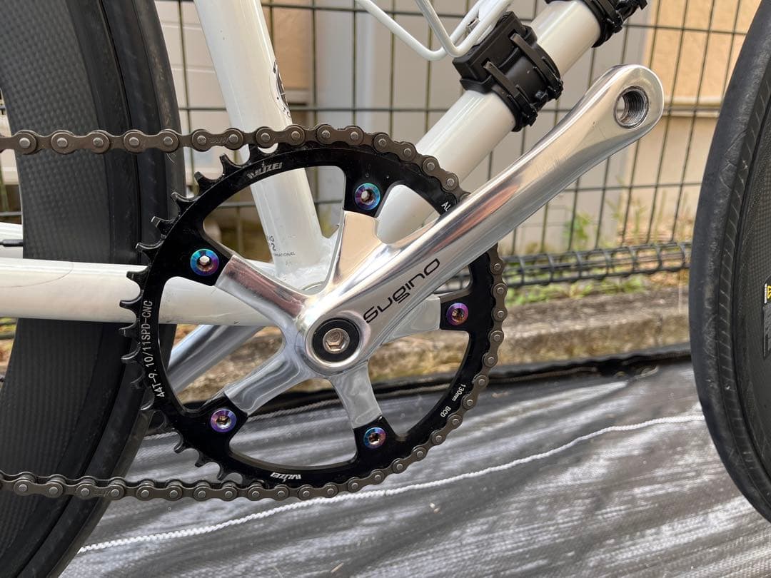 フジフェザーピストシングルスピード完成車　豪華オマケ付　直接手渡し限定