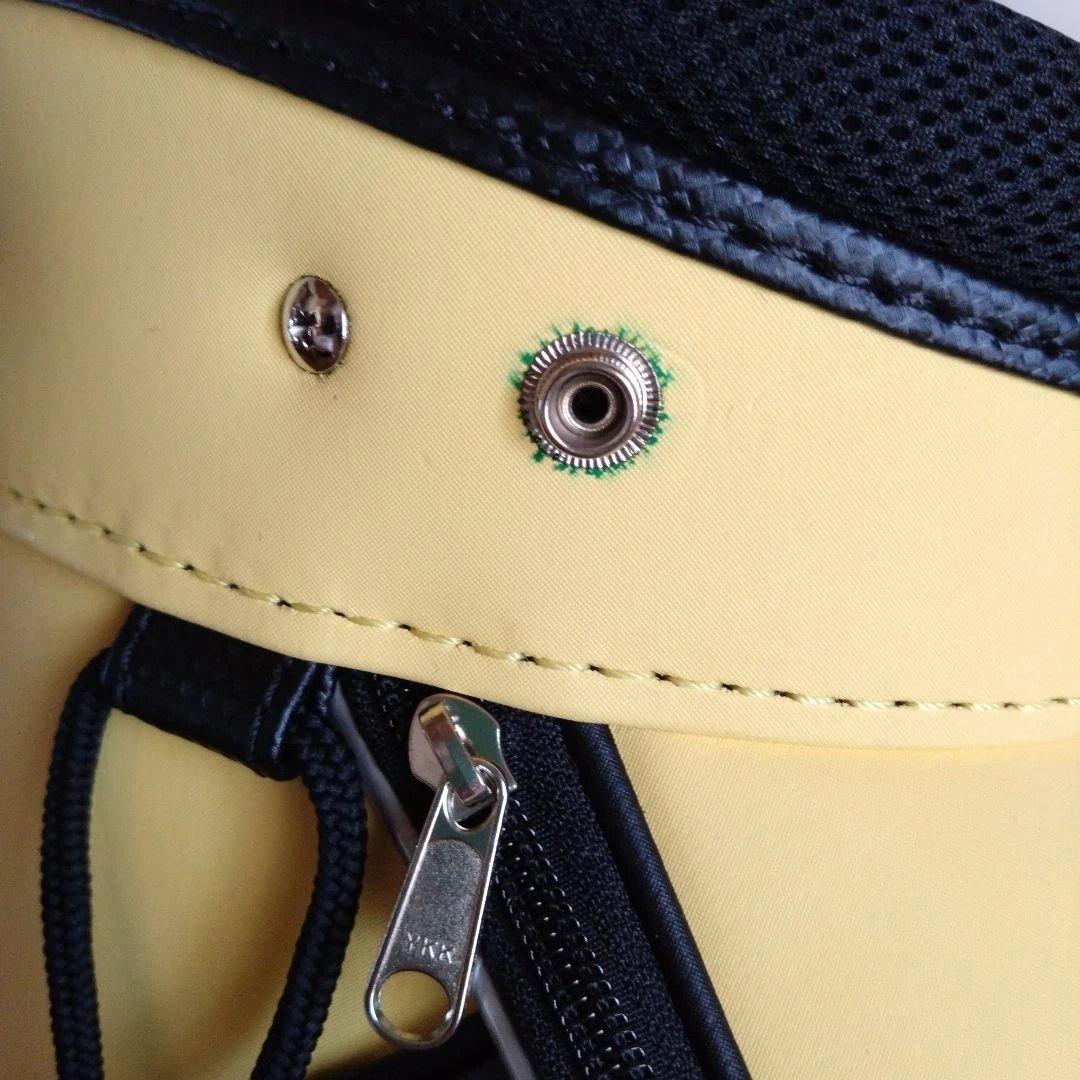 Kasco キャスコ　ゴルフバッグ　イエロー　新品　キズあり