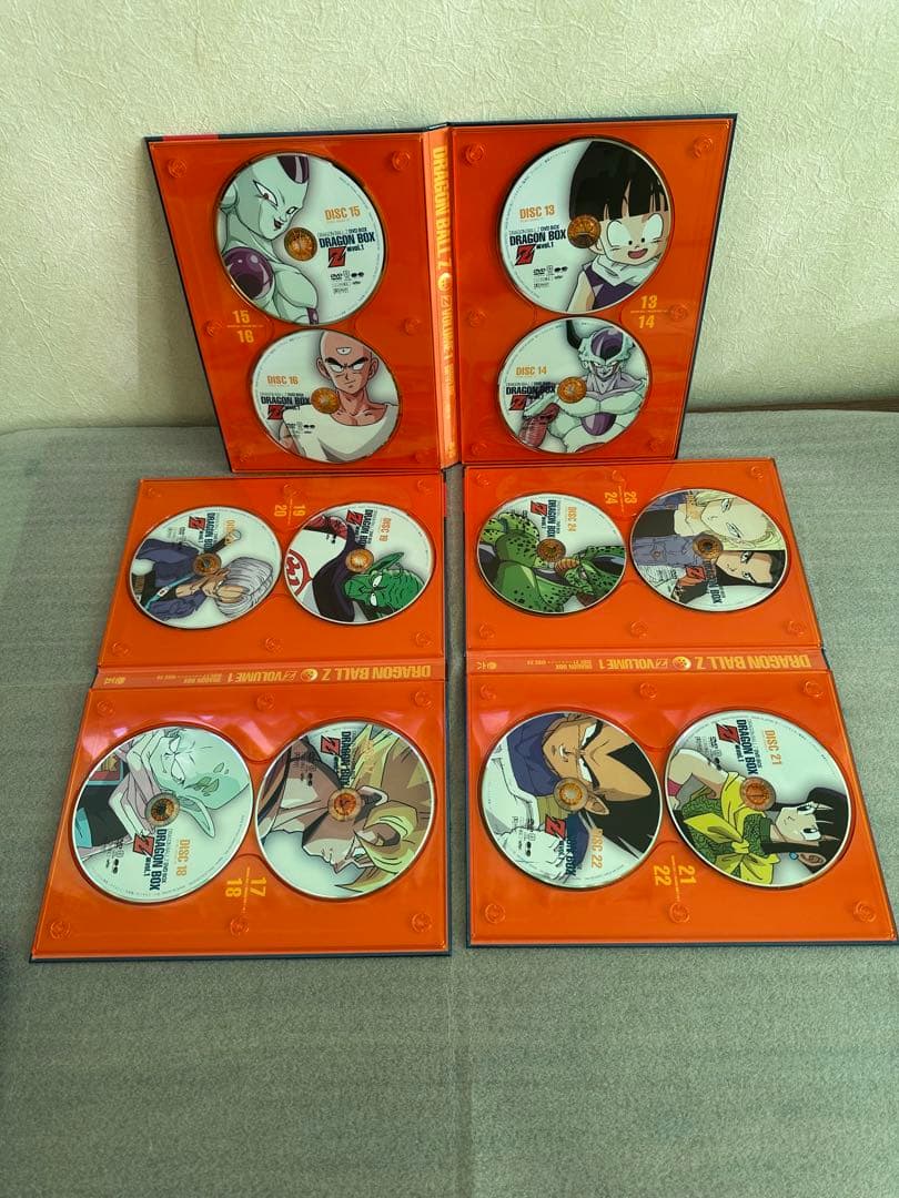 ドラゴンボールZ DVD-BOX Z編 VOL.1 VOL.2 セット