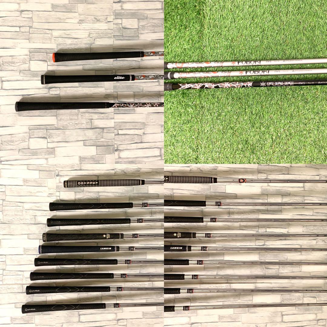 TaylorMade M6M6M4 高級パター付 超本格ゴルフクラブセット12本