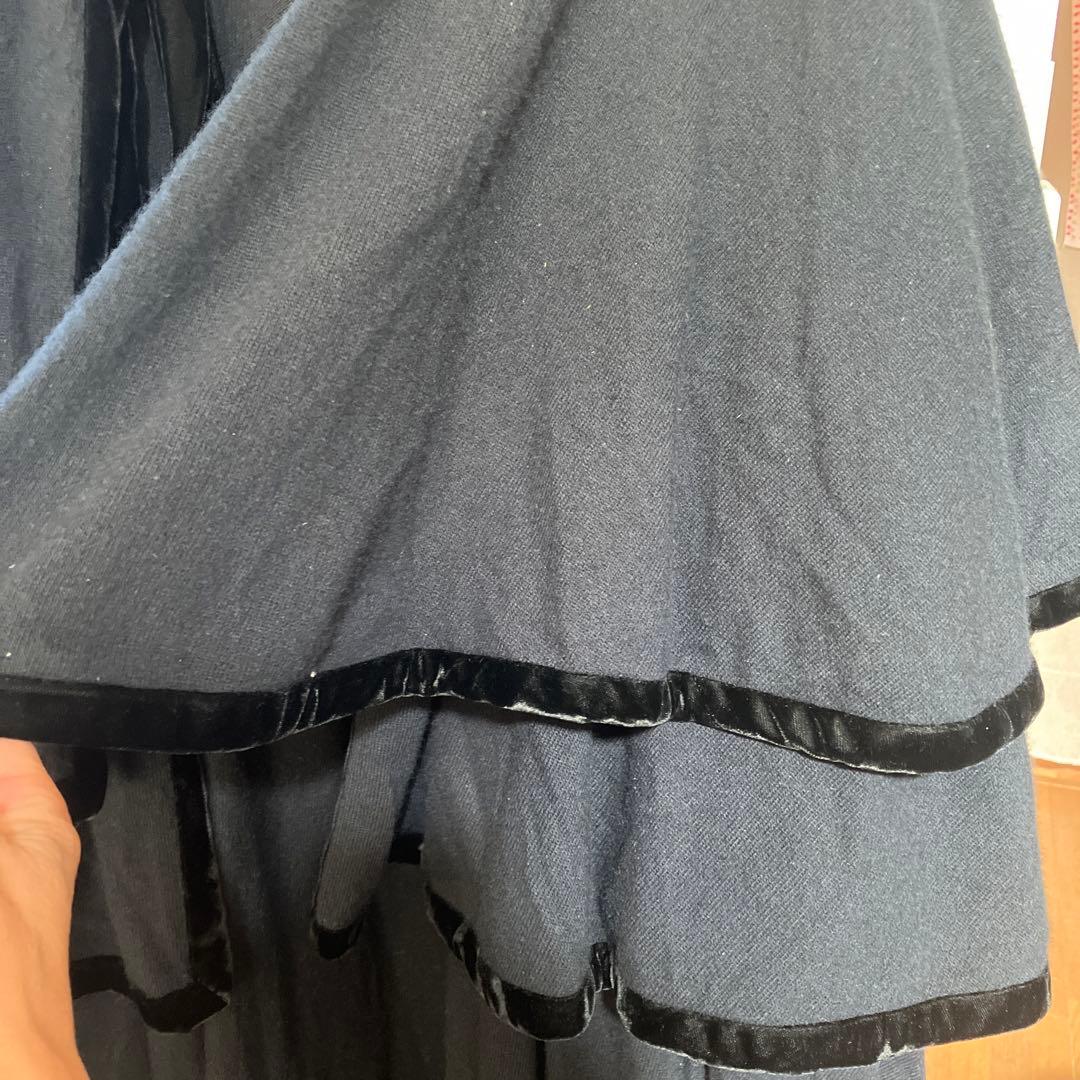 ISABELCANOVASカシミア90%ケープコート