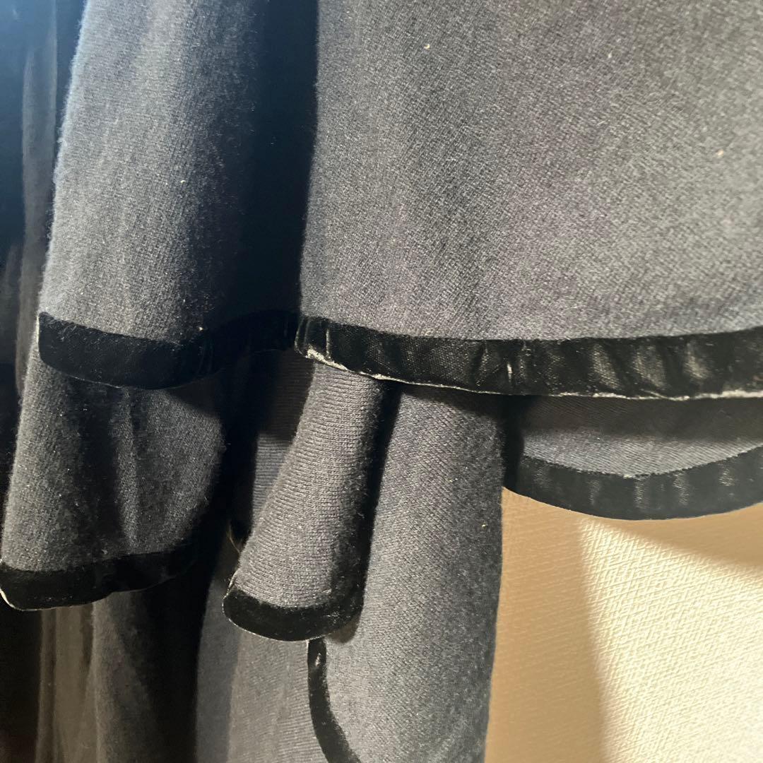 ISABELCANOVASカシミア90%ケープコート