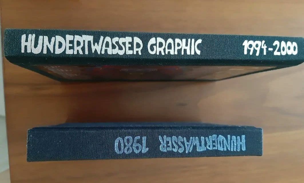 洋書 HUNDERTWASSER グラフィック作品集 フンデルトヴァッサー 画集