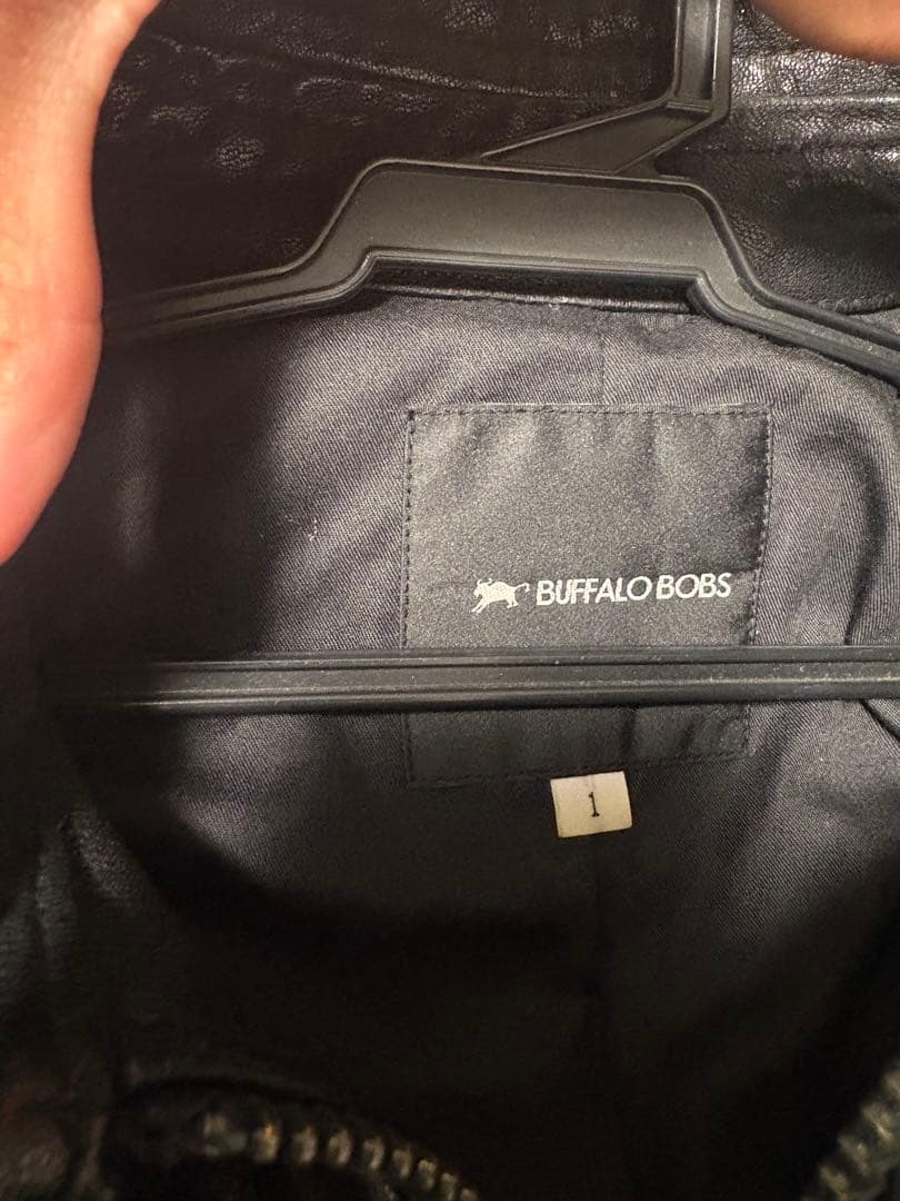BUFFALO BOBS ブラックレザージャケット