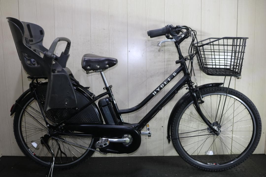 ブリヂストン ハイディビーHY6L61 26型 大容量リチウム8.1AH 黒