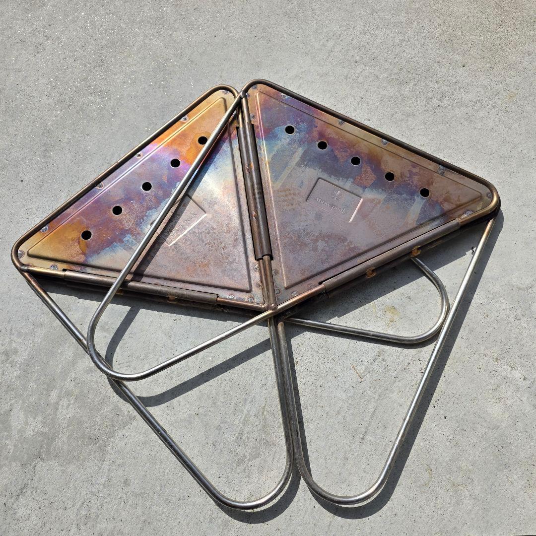 【すぐ使える6点セット】スノーピーク 焚火台M フルセット 網・ブリッジ付き