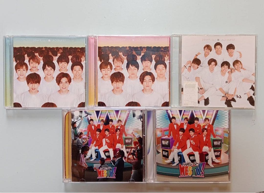 【匿名発送】WEST. CD シングル　アルバム　まとめ売り