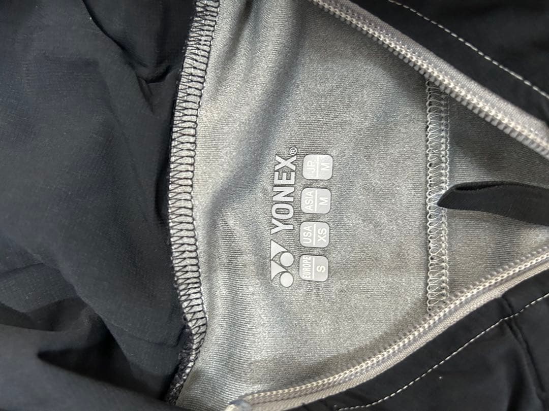 YONEX グレー ウォームアップウェア M
