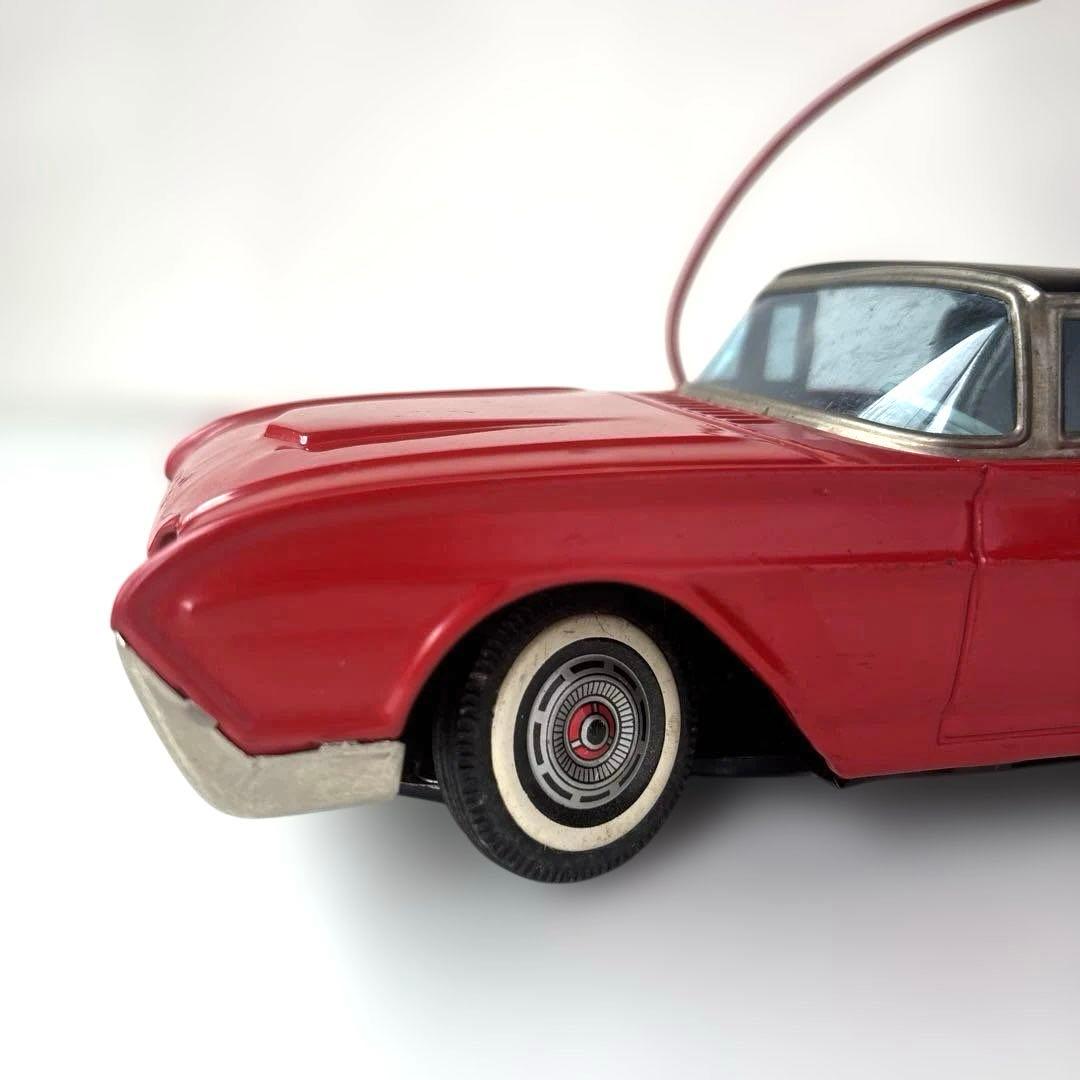 米澤玩具★フォード サンダーバー ドコンバーチブル電動走行リモコン屋根開閉ブリキ