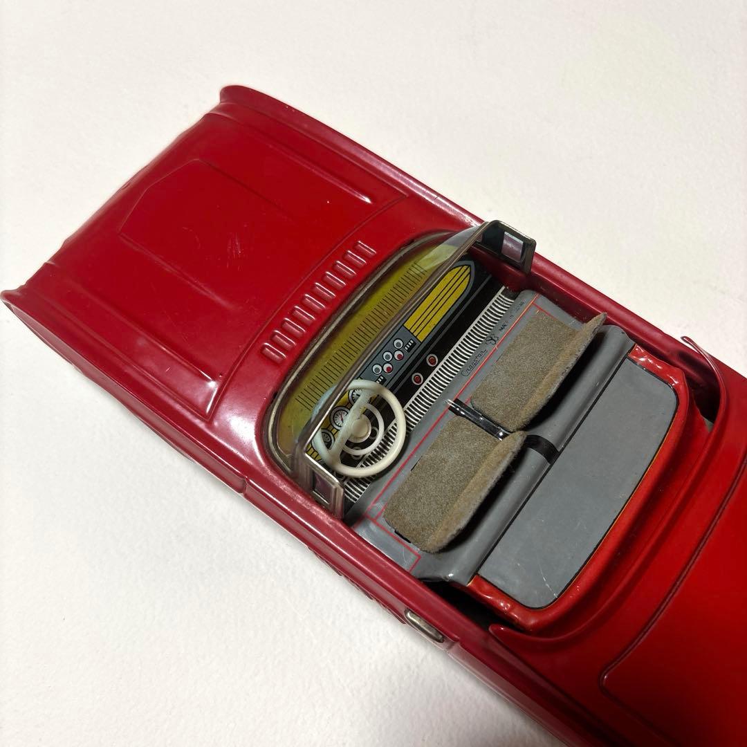 米澤玩具★フォード サンダーバー ドコンバーチブル電動走行リモコン屋根開閉ブリキ