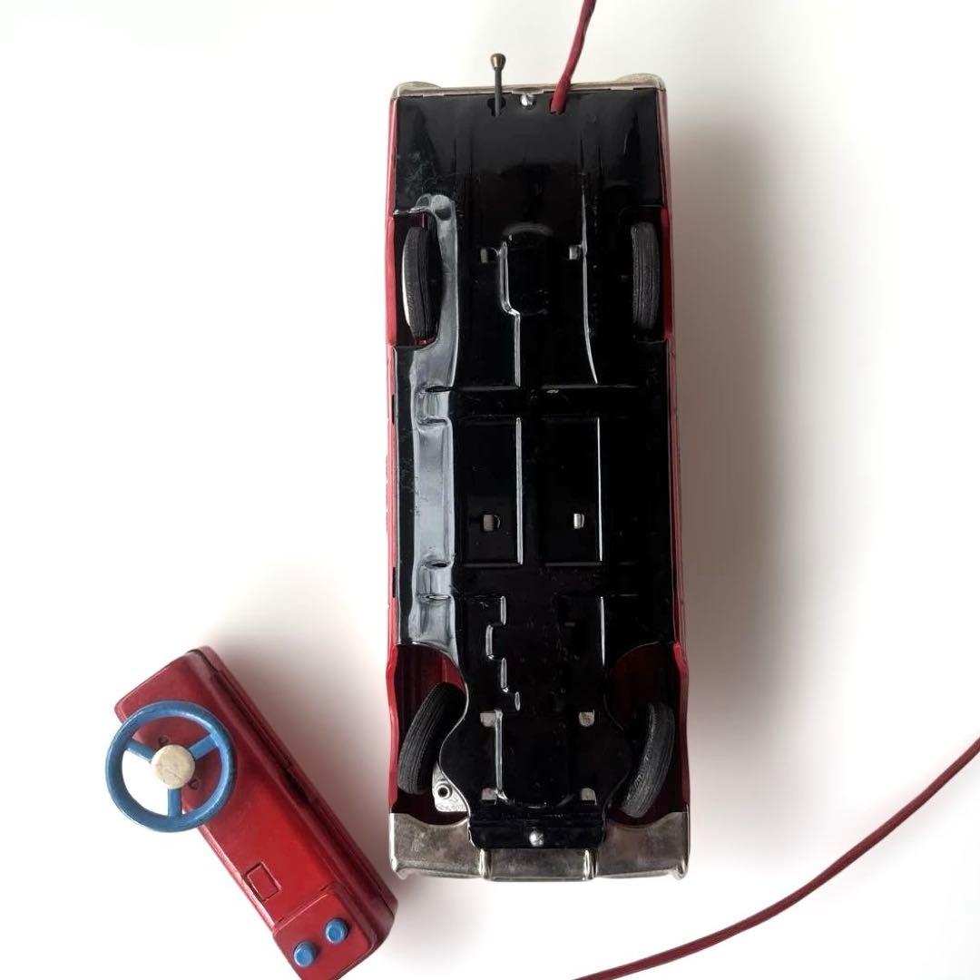 米澤玩具★フォード サンダーバー ドコンバーチブル電動走行リモコン屋根開閉ブリキ