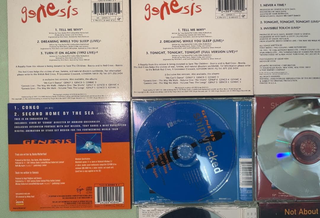 Genesis 貴重シングルCD18作品まとめて！ジェネシス