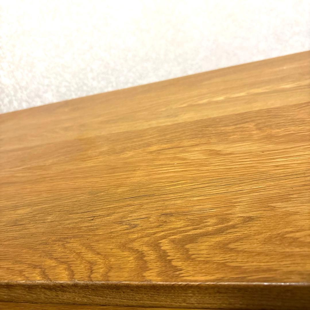 【良品】無印良品 無垢材 ローテーブル 引出し付き