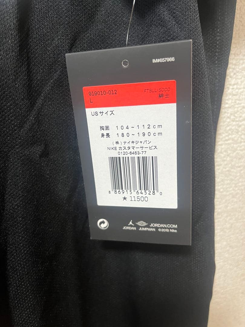 新品・未使用　18/19パリ・サンジェルマン ジョーダンコラボ初期　Lサイズ