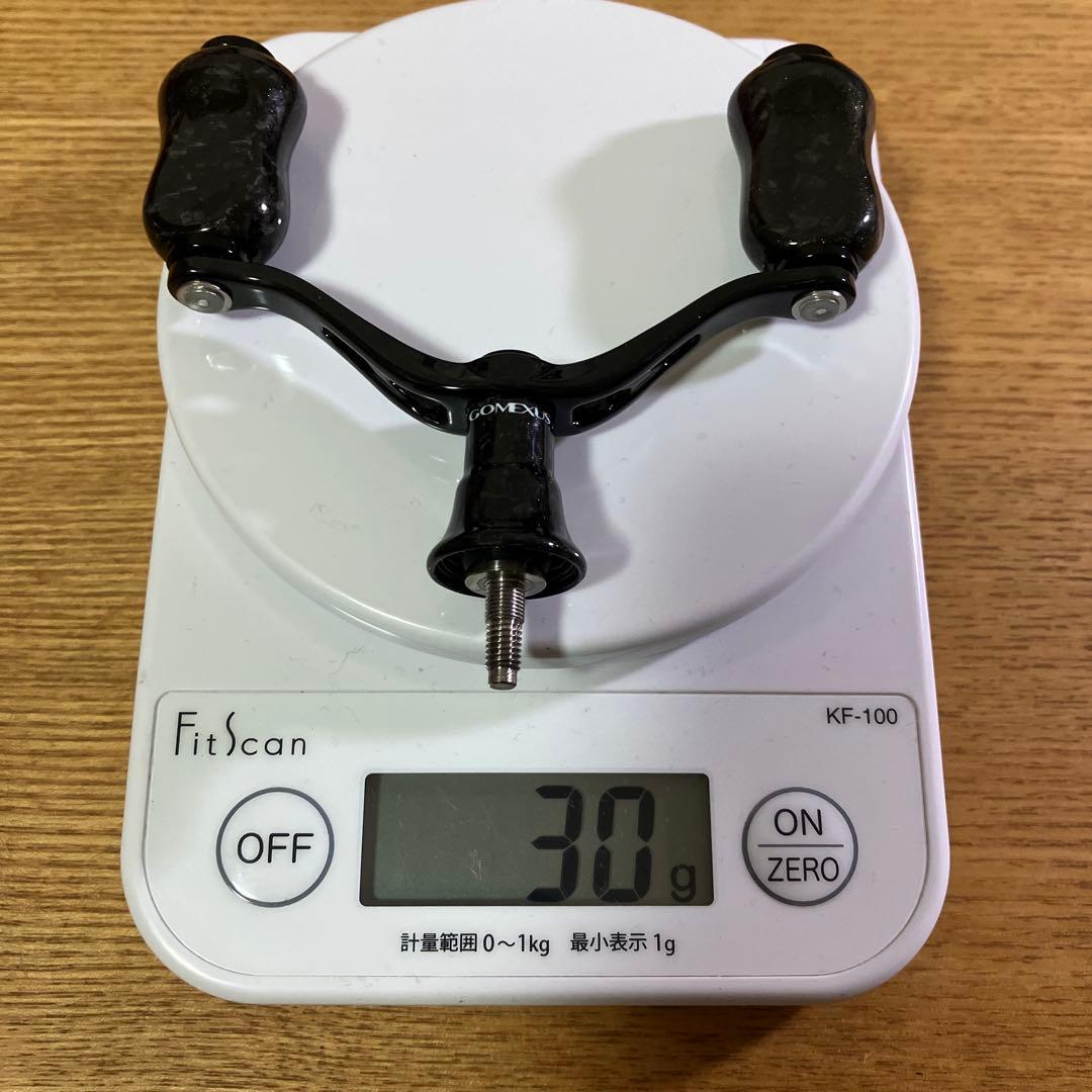 極上美品　ゴメクサス　鍛造カーボン　82mmダブルハンドル　シマノ　スタンド