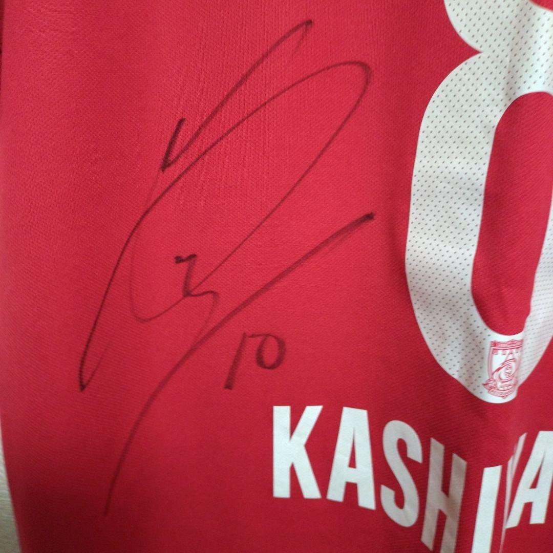 浦和レッズ　2015ユニフォーム　XXLサイズ　柏木陽介　サイン入り写真付き