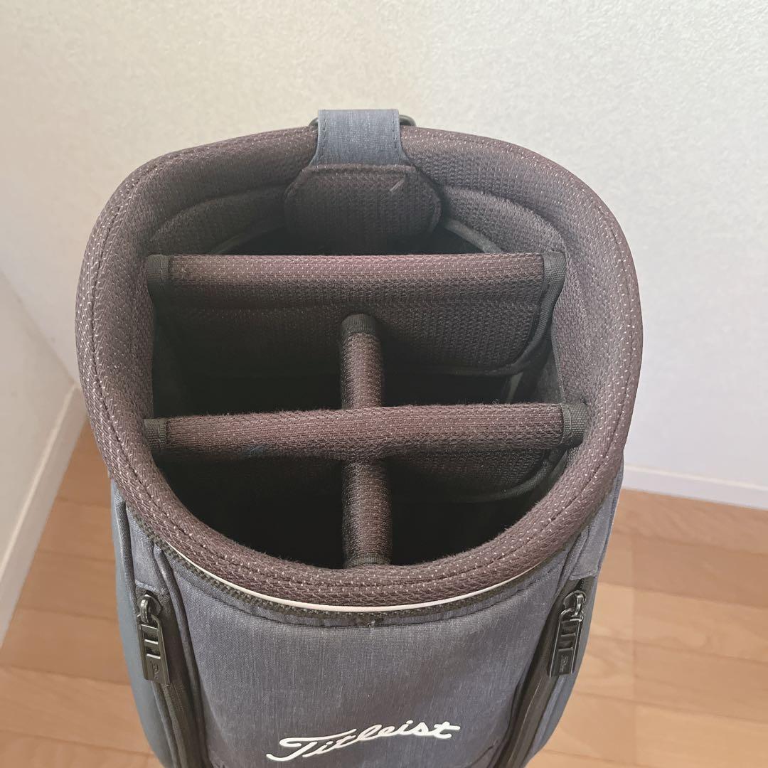 K074 Titleist シンプルアスリート キャディバッグ フード無し