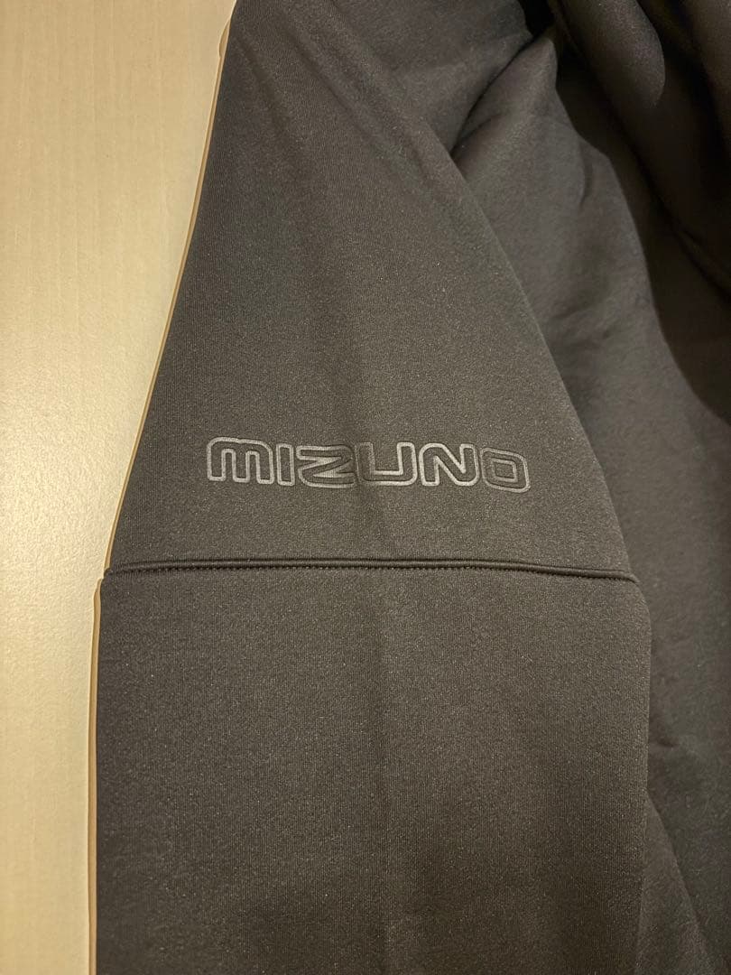 Mizuno フード付きジャケット ブラック