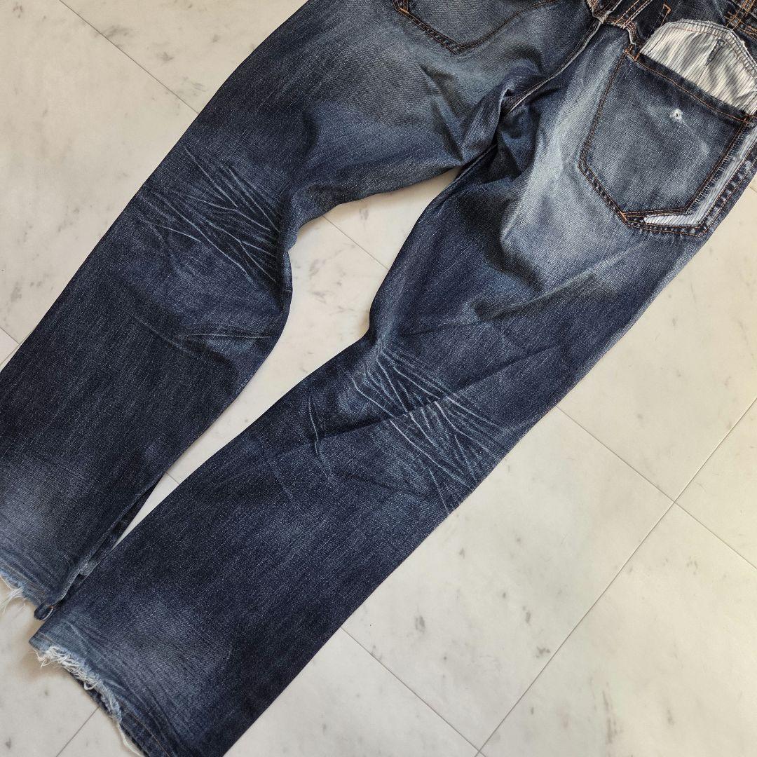 マリテフランソワジルボー　00s archive y2k ダメージデニム