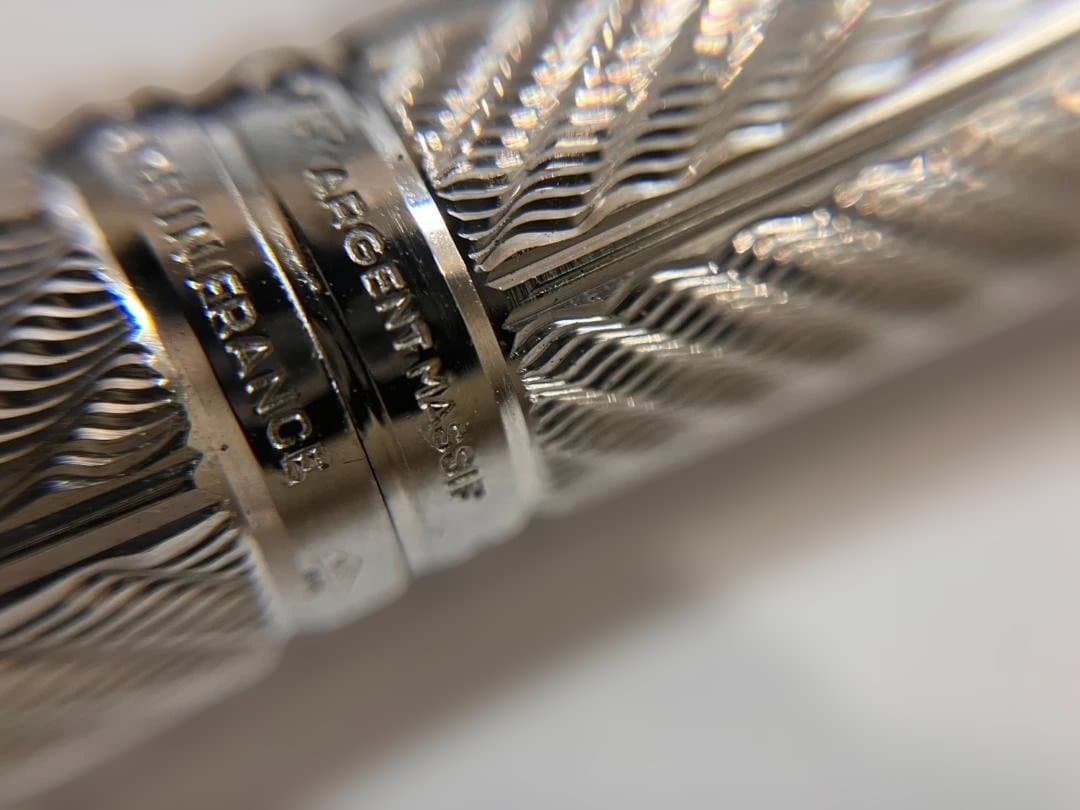 美品です！万年筆 WATERMAN C/F シルバー 18k ウォーターマン