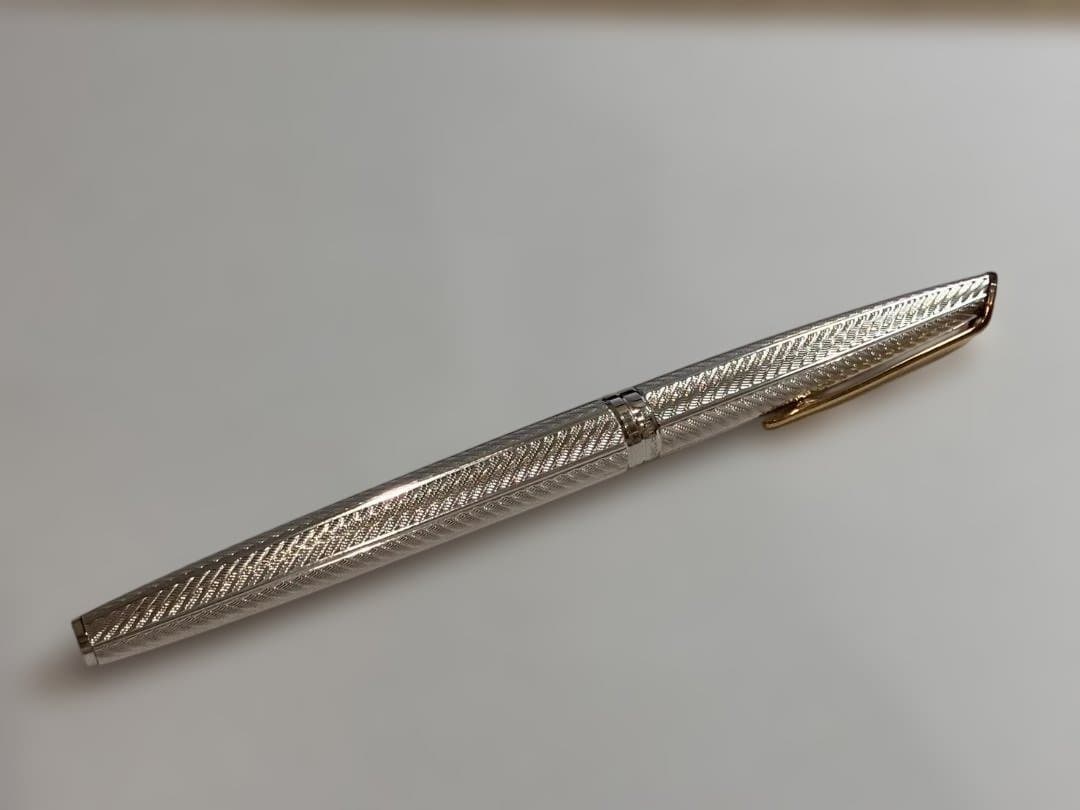 美品です！万年筆 WATERMAN C/F シルバー 18k ウォーターマン