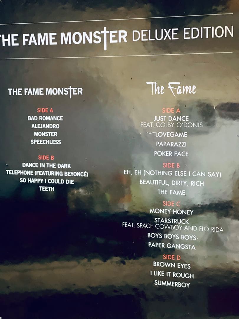 LADY GAGA The Fame Monster【限定3LPカラー盤】稀少